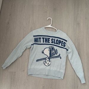 Snoopy Ski Sweater